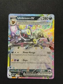 Pokemon Prismatic Evolutions - Umbreon Ex - 060/131 - Full Art Rare - M/NM - Image 2