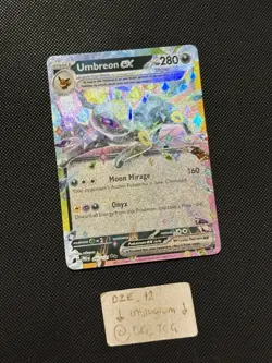 Pokemon Prismatic Evolutions - Umbreon Ex - 060/131 - Full Art Rare - M/NM - Image 3