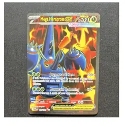 Pokemon Mega Heracross EX XY Phantom Forces Ultra Rare Holo 280 HP 108/094 - Image 1