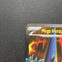 Pokemon Mega Heracross EX XY Phantom Forces Ultra Rare Holo 280 HP 108/094 - Image 3