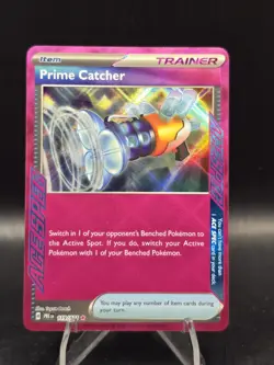 Pokemon TCG Prime Catcher Ace Spec 119/131 Prismatic Evolutions Rare Holo NM - Image 1