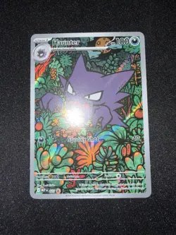 Pokemon Haunter Mega Evolution Promo 027 Illustration Rare Holo Promo - Image 1