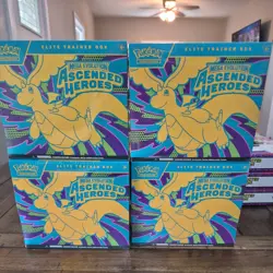 Pokemon Mega Evolution Ascended Heroes Elite Trainer Box ETB lot of 4 sealed - Image 1