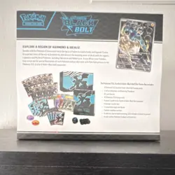 Pokemon TCG Scarlet & Violet Black Bolt Elite Trainer Box Thundurus 2025 - Image 2