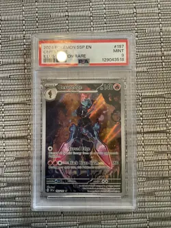 Ceruledge Sv08: Surging Sparks Holo-Pokemon TCG Illustration Rare PSA 9 - Image 1