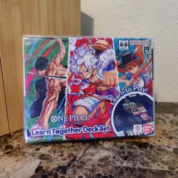 Bandai One Piece Card Game Learn Together Deck Set English 2024 150 Cards - Image 1