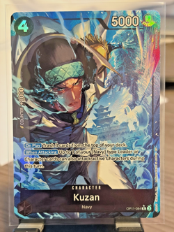 One piece Kuzan Alt Art R* OP11-084 A Fist of Divine Speed English. - Image 1