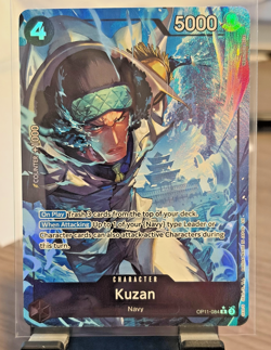 One piece Kuzan Alt Art R* OP11-084 A Fist of Divine Speed English. - Image 2