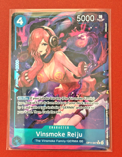 Vinsmoke Reiju (Alt Art) R One Piece OP11-047 A Fist of Divine Speed English - Image 2