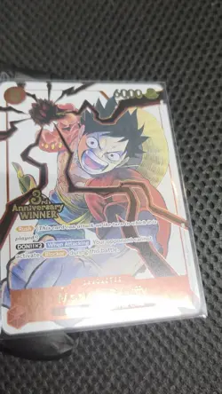 Monkey.D.Luffy Luffy ST01-012 (3rd Anniversary Winner) Sealed Pack Brothers - Image 2