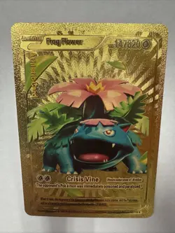 Pokemon Venusaur Frog Flower Gold Foil Card 2016 147820 Standard - Image 1