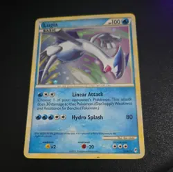 Pokemon TCG Lugia Holo Rare Card Call of Legends Series 15/95 NM Condition SWIRL - Image 3