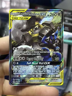 #2 Lucario & Melmetal GX SM192 Black Star Promo 2019 Alt Art Pokemon Card TCG - Image 3