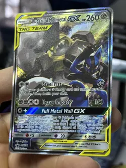 #2 Lucario & Melmetal GX SM192 Black Star Promo 2019 Alt Art Pokemon Card TCG - Image 4