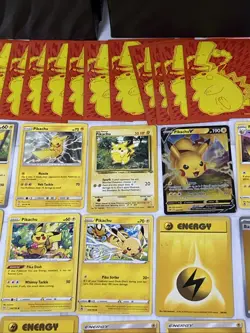 Pokemon TCG Vintage & Modern Pikachu 17 NM/MINT Card ETBs Pin & Coin Lot 🔥 🔥⚡ - Image 4