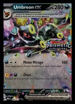 Umbreon ex - (Prismatic Evolutions Stamp) Holo Promo Miscellaneous Cards & Produ - Image 1