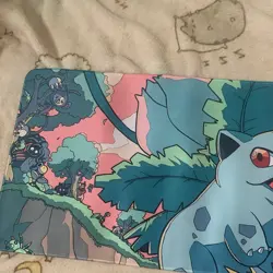 Bulbasaur Rubber Playmat For Card Games Pokemon Tcg Gaming Mat 60cm By 30cm - Image 2
