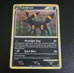 UMBREON Undaunted Series POKEMON Holo Foil 2010 Trading Card TCG 10/90 HP - Image 1