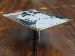 Albedo - Overlord - Goddess Story Gold Metal LPP Card - Image 3