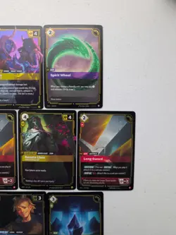Lot Of (13) League Of Legends Riftbound Spiritforged Rare FOIL Cards - Image 4