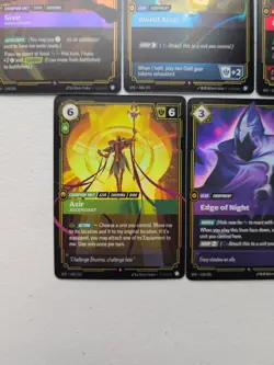 Lot Of (13) League Of Legends Riftbound Spiritforged Rare FOIL Cards - Image 5