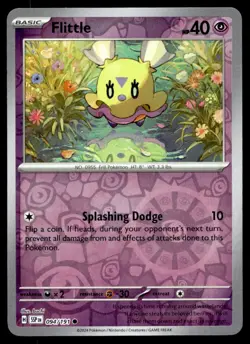 Flittle 94/191 Pokemon Card Surging Sparks Common 40 HP Rev Holo LP CK - Image 1