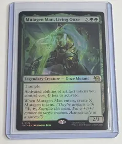 Mutagen Man, Living Ooze #124 Teenage Mutant Ninja Turtles Foil Rare MTG NM/M - Image 1