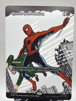 Heroic Intervention Marvel's Spider-Man Mythic Magic the Gathering Borderless - Image 2