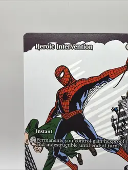 Heroic Intervention Marvel's Spider-Man Mythic Magic the Gathering Borderless - Image 3