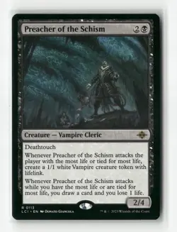 Preacher of the Schism - #113 - Non Foil - MTG - Near Mint - Image 1