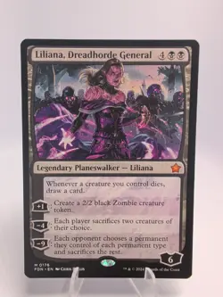 Foundations #176 Liliana, Dreadhorde General - Image 1