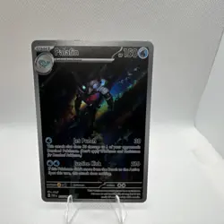 Pokemon Palafin SV: Paldean Fates Illustration Rare Holo 225/091 150 HP Eng 2024 - Image 1