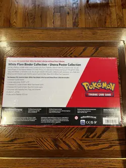 Pokemon Sam’s Club White Flare Binder Collection & Unova Poster Collection Seal - Image 2