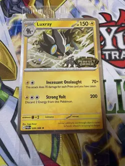 Pokemon Luxray 028/088 Perfect Order Best Buy Stamped Promo Sealed - Image 1