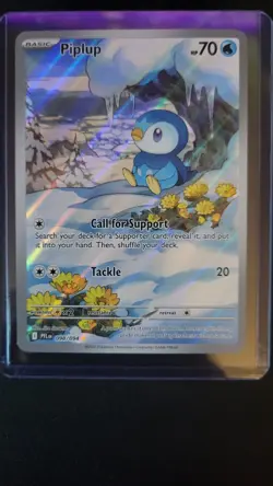 Pokemon Piplup Illustration Rare Holo 098/094 Phantasmal Flames 70 HP - Image 1