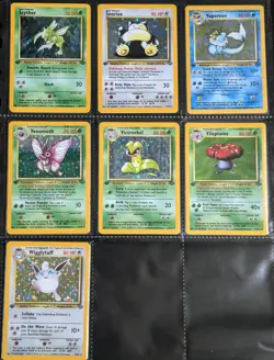 1st Edition Jungle Holo POKEMON Set 16/16 HOLOS LP-MP NO CREASES SNORLAX 11/64 - Image 3