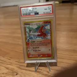 Pokemon EX Holon Phantoms Latias 11/110 PSA 8 - Image 1