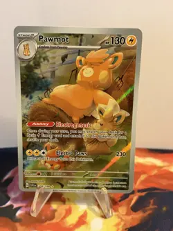 Pokemon TCG Pawmot 209/198 SV01: Scarlet & Violet Base Set Holo - Image 2