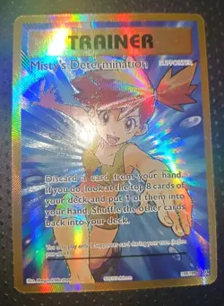 Misty's Determination (Full Art) 108/108 Evolutions LP Holo Pokemon Tcg - Image 1