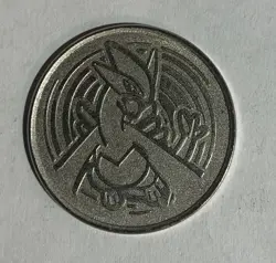 Pokemon Lugia 2001 Metal Coin Nintendo CR/GF Wizards Limited edition - Image 1