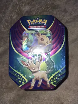 Sealed - Leafeon TIN GX Fall Celebration Pokemon TCG New in Box MINT - Image 1