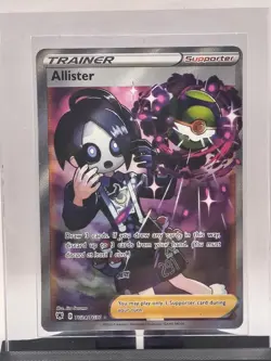 2022 Pokemon TCG SWSH Astral Radiance Trainer Gallery Allister FA TG24/TG30 NM - Image 2
