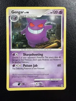 Pokemon TCG Gengar Lv.46 17/99 Arceus Regular HP/DMG - Image 1
