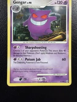 Pokemon TCG Gengar Lv.46 17/99 Arceus Regular HP/DMG - Image 3