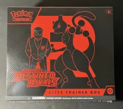 Pokemon Destined Rivals Elite Trainer Box ETB Factory Sealed New - Image 1