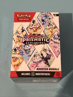 Pokemon TCG Prismatic Evolutions Booster Bundle Sealed - Image 1