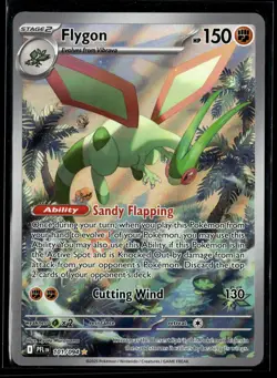 Flygon 101/094 Illustration Rare Phantasmal Flames Pokemon NM/M - Image 1
