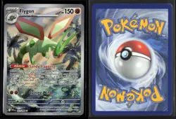 Flygon 101/094 Illustration Rare Phantasmal Flames Pokemon NM/M - Image 3