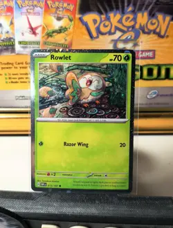 Pokemon TCG Rowlet Cosmos Holo 013/197 NM Rare Komiya Promo! Free Shipping🇨🇦 - Image 2