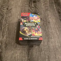 Pokemon TCG: Mega Evolution-Perfect Order Booster Bundle (6 Packs) SEALED - Image 1